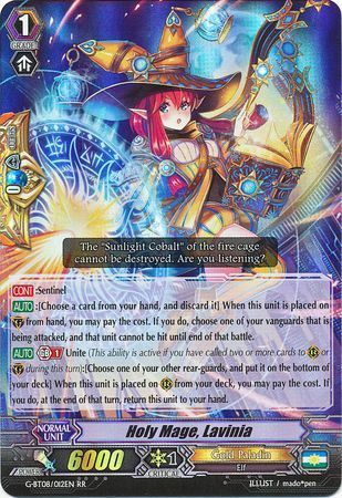 G-BT08/012N (RR) Holy Mage, Lavinia