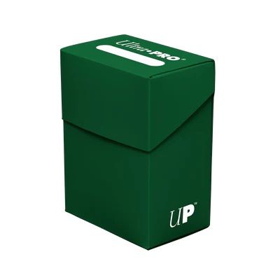 Solid Color Deck Box (Forest Green) by Ultra PRO