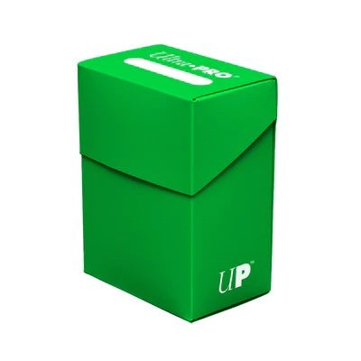 Solid Color Deck Box (Green) by Ultra PRO