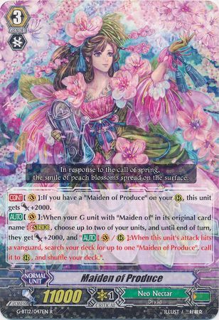 G-BT12/047EN (R) Maiden of Produce