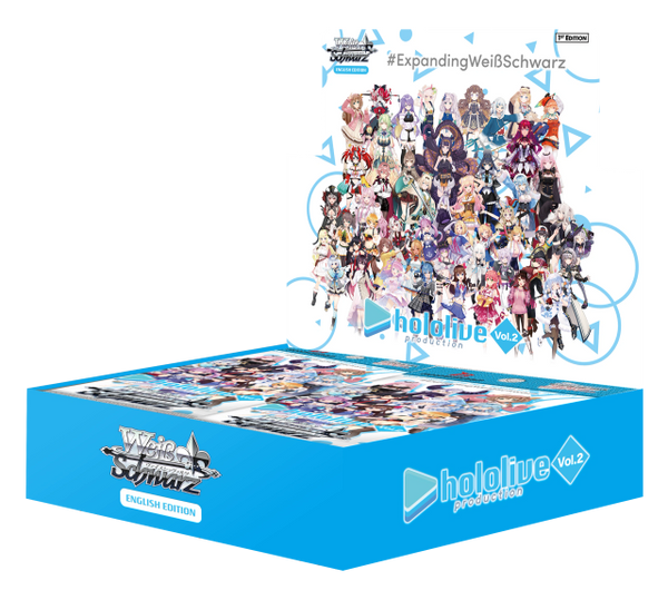 Weiss Schwarz English Booster Box "hololive production vol.2" by Bushiroad