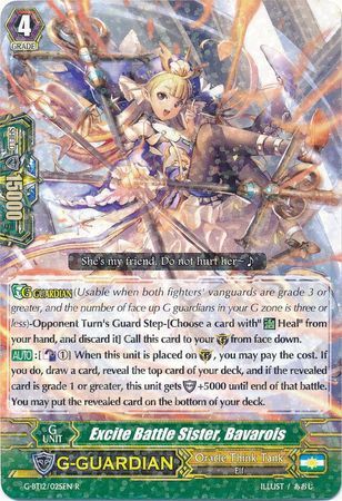 G-BT12/025EN (R) Excite Battle Sister, Bavarois