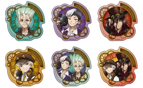 Lame Acrylic Badge Collection "Dr. Stone" by Medicos Entertainment