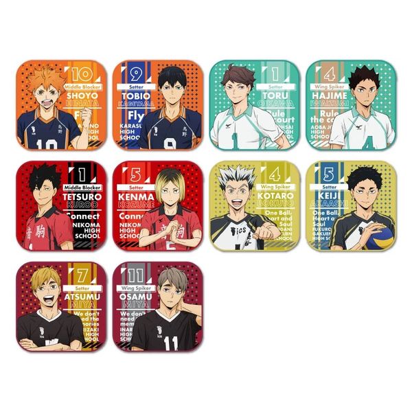 Mini Towel "Haikyu!!" by Takaratomy Arts