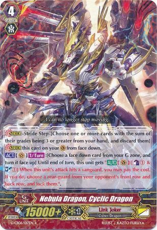 G-CB06/017EN (R) Nebula Dragon, Cyclic Dragon