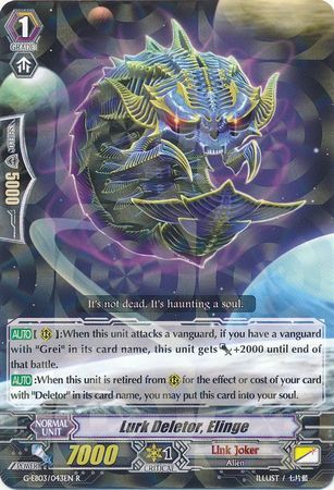 G-EB03/043EN (R) Lurk Deletor, Elinge