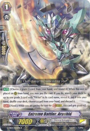 G-EB03/026EN (R) Extreme Battler, Arashid