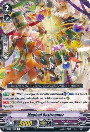 V-BT02/038EN (R) Magical Boxtreamer