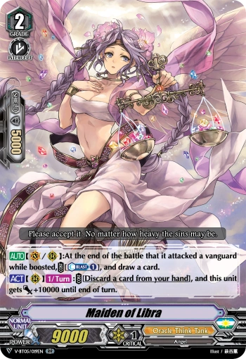 V-BT05/019EN (RR) Maiden of Libra