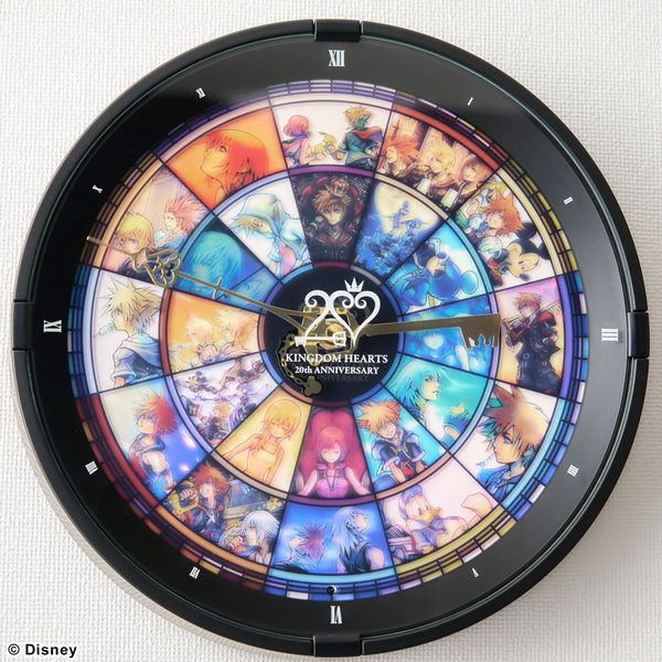 "Kingdom Hearts" 20th Anniversary Melody Clock by Square Enix