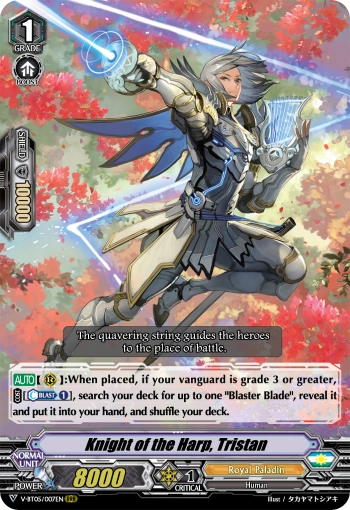 V-BT05/007EN (RRR) Knight of the Harp, Tristan