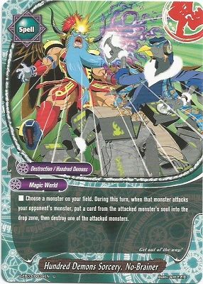 H-EB03/0039EN (U) Hundred Demons Sorcery, No-Brainer