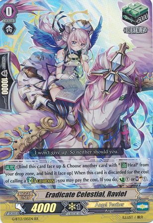 G-BT13/015EN (RR) Eradicate Celestial, Raviel