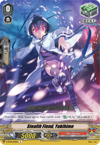 V-BT06/063EN (C) Stealth Fiend, Yukihime