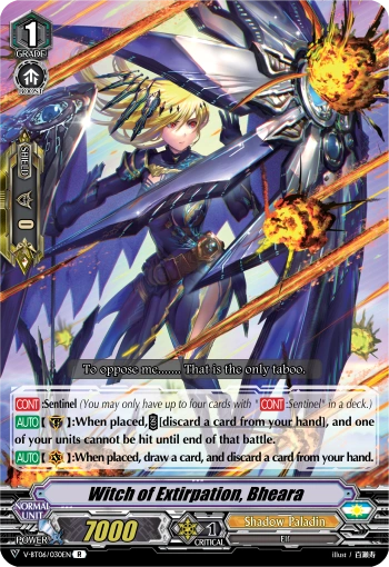 V-BT06/030EN (R) Witch of Extirpation, Bheara