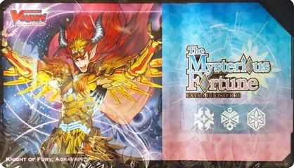 Cardfight!! Vanguard Rubber Mat "The Mysterious Fortune (Knight of Fury, Agravain)"