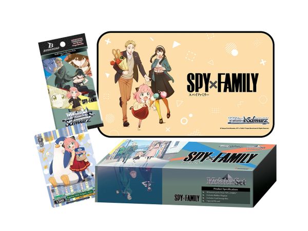 Weiss Schwarz English Meister Set "Spy x Family" by Bushiroad