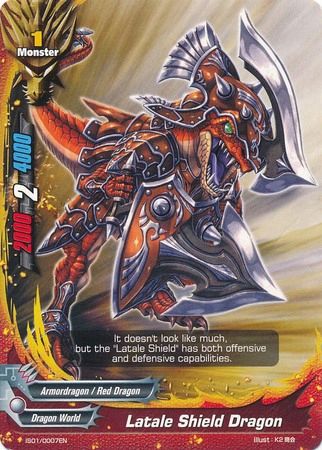 IS01/0007EN Latale Shield Dragon