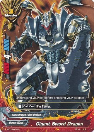 IS01/0001EN Gigant Sword Dragon