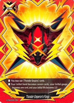 X-TD03/0017EN Thunder Emperor's Fangs