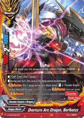 X-TD03/0001EN Overturn Arc Dragon, Barlbatzz