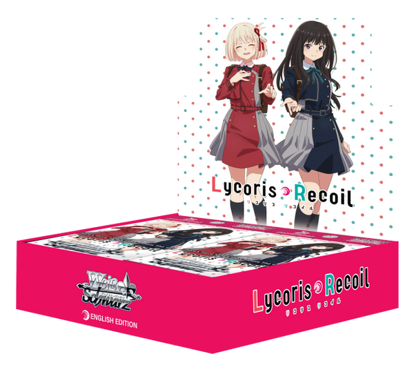 Weiss Schwarz English Booster Box "Lycoris Recoil" by Bushiroad