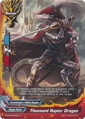 BT02/0075EN (C) Thousand Rapier Dragon