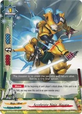 BT02/0061EN (U) Accelerate Ninja, Hayate
