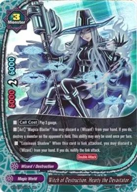 BT02/0011EN (RR) Witch of Destruction, Hearty the Devastator