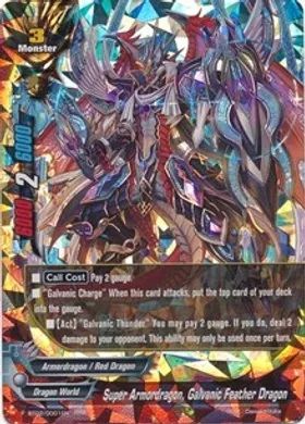 BT02/0001EN (RRR) Super Armordragon, Galvanic Feather Dragon