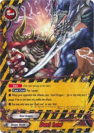 BT01/0066EN (U) Duel Law