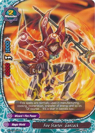 BT01/0053EN (U) Fire Starter, Ganzack