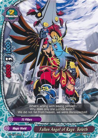 BT01/0052EN (U) Fallen Angel of Rage, Beleth