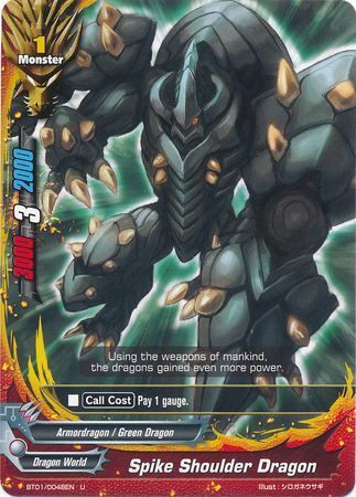 BT01/0048EN (U) Spike Shoulder Dragon