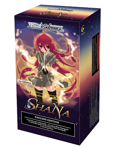 Weiss Schwarz English Premium Booster "Shakugan no Shana" by Bushiroad