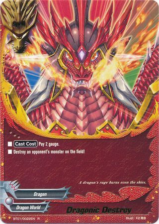 BT01/0022EN (R) Dragonic Destroy