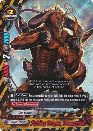 BT01/0018EN (RR) Fighting Dragon, Demongodol