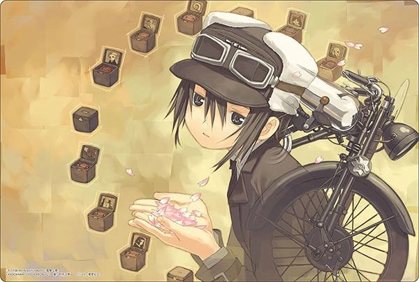 Bushiroad Rubber Mat Collection V2 Vol.1196 "Kino's Journey -the Beautiful World- (Kino & Hermes)"