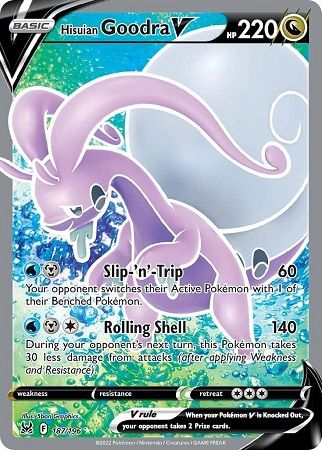 187/196 (UR) Hisuian Goodra V