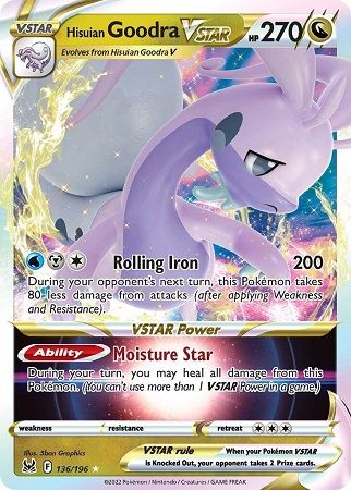 136/196 (UR) Hisuian Goodra VSTAR