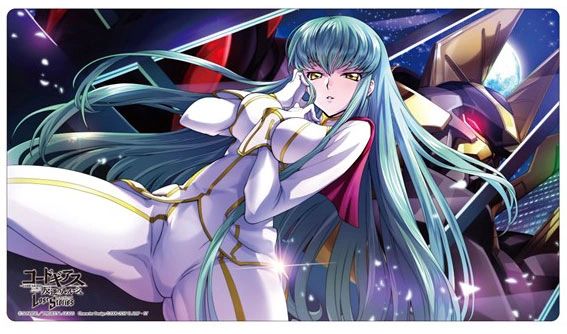 Rubber Desk Mat Collection "Code Geass: Lelouch of the Rebellion Lost Stores (C.C.)" by tsukinagi