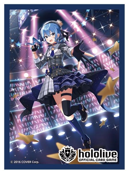 Official Hololive Card Sleeve vol.2 "hololive Official Card Game (Hoshimachi Suisei)" by Clover