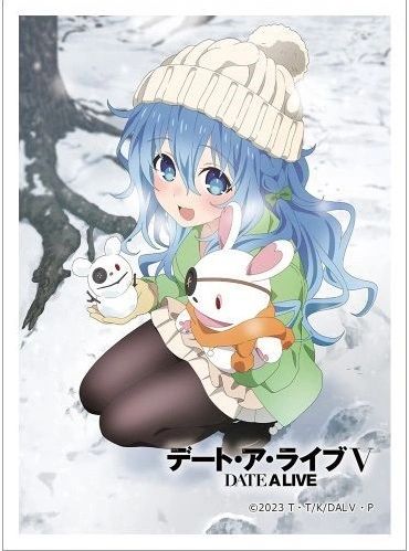 Character Sleeve "DATE A LIVE V (Yoshino / Snow)" by curtain damashii