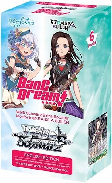 Weiss Schwarz English Extra Booster "BanG Dream! Morfonica x RAISE A SUILEN" by Bushiroad