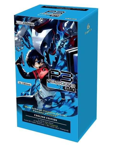 Weiss Schwarz English Premium Booster "Persona 3 Reload" by Bushiroad