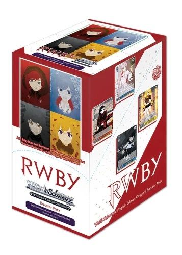 Weiss Schwarz English Booster Box "RWBY" by Bushiroad