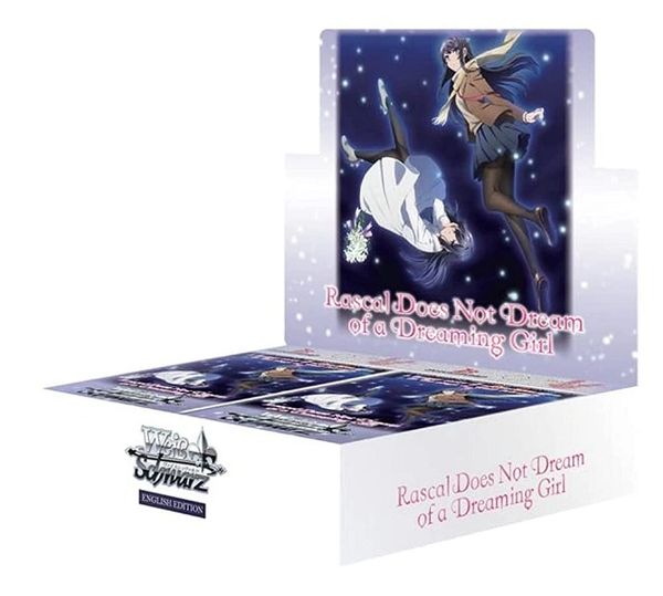 Weiss Schwarz English Booster Box "Rascal Does Not Dream of a Dreaming Girl" by Bushiroad