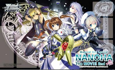 Weiss Schwarz Fabric Mat "Magical Girl Lyrical Nanoha A's The Movie 2nd" by Bushiroad