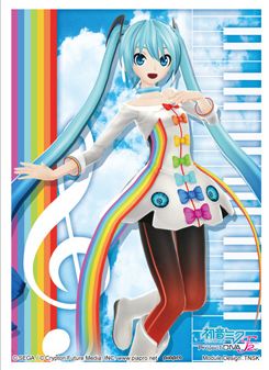 Sleeve Collection HG "Hatsune Miku: Project DIVA F 2nd (Nanairo Line)" Vol.672 by Bushiroad