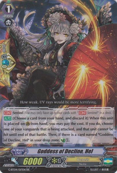 G-BT04/017 (RR) Goddess of Decline, Hel